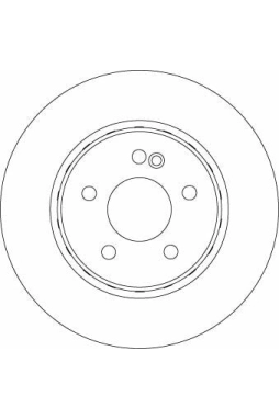 TRW DF6646S | Disk Arka (Ad) 15-C-Seri (W205-A205-C205-S205) Kaplamalı Kutu Tek Fıyat | 1 Adet