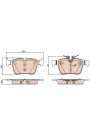 TRW GDB2071 | Fren Balata Arka 14-C-Seri (C180-C220-C250-C300)