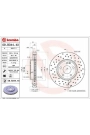 BREMBO 09.B344.4X | Fren Diski Ön (Mercedes A-Serisi (W176) 12-/ B-Serisi (W246) 11-/ Gla 200 13 -) Delikli | 2 Adet