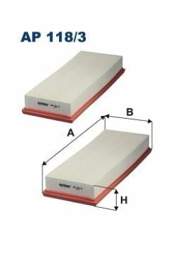 FILTRON AP118-3-2X | Hava Filtresi 01-12 C-Seri (W203-W204-S203-S204) E-Seri (W211-W212-S211-S212)
