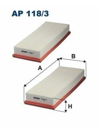 FILTRON AP118-3-2X | Hava Filtresi 01-12 C-Seri (W203-W204-S203-S204) E-Seri (W211-W212-S211-S212)