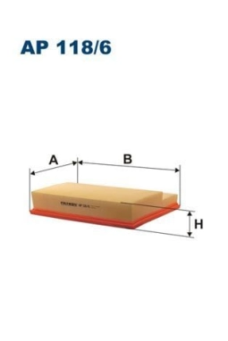 FILTRON AP118-6 | Hava Filtresi 93-00 C-Seri (W202)