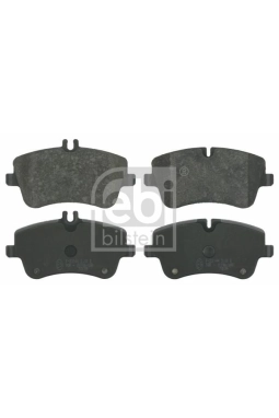 FEBI BILSTEIN 16378 | Fren Balatası Ön W202 93-00 W203 00-07 Cl203 02-08 C209 02-09 R171 04-11