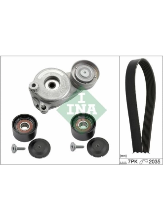 INA 529005010 | Mercedes W218 Kasa CLS 350 Cdi Motor Kayış Gergi Seti Komple Kit