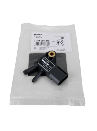 BOSCH 0281006278 | Mercedes W219 Kasa CLS 350 CDI Eksoz Fark Basınç Sensörü