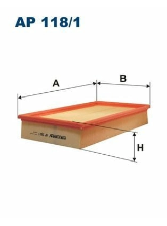 FILTRON AP118-1 | Hava Filtresi 96-02 E-Seri (W210)