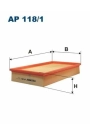 FILTRON AP118-1 | Hava Filtresi 96-02 E-Seri (W210)