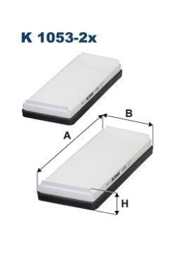FILTRON K1053-2X | Polen Filtresi 98-E-Seri (W210)