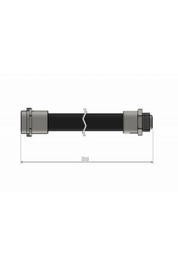 CAVO C800.739.A | Fren Hortumu Arka 93-C-Seri (W202-W203) E-Seri (W210) | 2 Adet