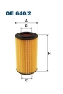 FILTRON OE640-2 | Yağ Filtresi E.S W210-1 C.S W202-3-4 M.S W163-4