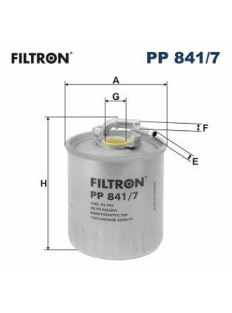 FILTRON PP841-7 | Mazot Filtresi 06-Sprinter + Sns
