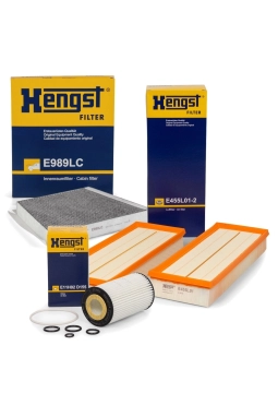 HENGST W211E500 | Mercedes W211 Kasa E500 Periyodik Bakım Filtre Seti
