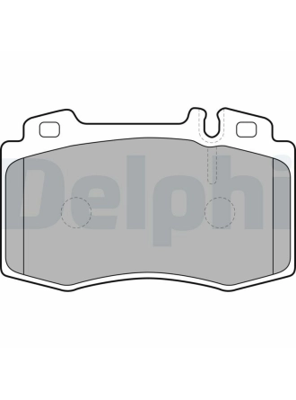 DELPHI LP1688 | Fren Balata Ön Mercedes W220-06 E-Serisi (W211) 02-08E 320 (211.065) E 320 4-Matic (211.082) E 320 CDI (211.022) E 320 CDI 4-Matic (211.089) M-Serisi (W163) 98-05Ml 320 (163.154) Ml 430 (163.172) Ml 55 Amg (163.174) Ml 350 (163.157) M