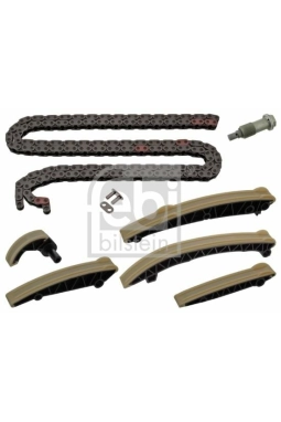 FEBI BILSTEIN 49461 | M.Benz W212-166-251 Om642 Zincir Seti (5 Palet + 1 Açık Zincir + 1 Gergi) A0009937176
