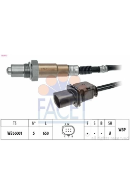 FACET 10.8413 | Oksijen Lambda Sensörü Karsan Jest Ducato Boxer Jumper Daily IV V 11 -