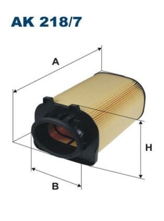 FILTRON AK218-7 | Hava Filtresi 09-C-Seri (W204-W205) E-Seri (W212-W213)