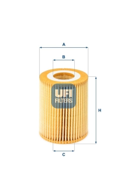 UFI 25.069.00 | Yağ Filtresi 05-C-Seri (W203-W204) E-Seri (W211-W212) Vito-Sprinter