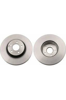 TRW DF6195S | Disk On (Ad) 08-C-Seri (W204) E-Seri (W212) Spor Paket Olmayan Kaplamalı (Kutu Fıyat Tek) | 2 Adet