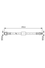 BOSCH 1987481608 | Fren Hortumu Arka 09-E-Seri (W212-S212)
