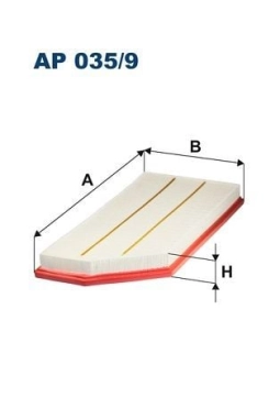 FILTRON AP035-9 | Hava Filtresi 17-C-Seri (W205) E-Seri (W213)