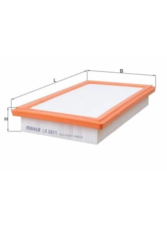 MAHLE LX3811 | Hava Filtresi 14-C-Seri (W204-W205) E-Seri (W212-W213)