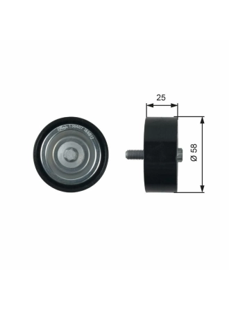 GATES T36407 | V Kayış Gergisi 05-12 A-Seri-B-Seri