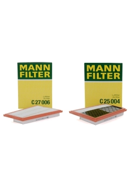 Mercedes Benz W164 ML 280 CDI Hava Filtre Takımı Mann Marka