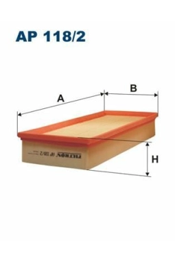 FILTRON AP118-2 | Hava Filtresi S-Class W140 93-98