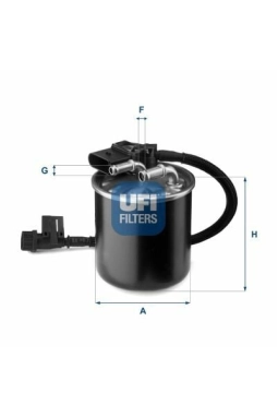 UFI 24.149.00 | Mazot Filtresi 10-Sprinter Sensörlü