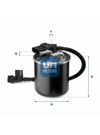 UFI 24.149.00 | Mazot Filtresi 10-Sprinter Sensörlü