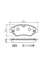 BOSCH 0986494728 | Fren Balata Ön 06-Lt35-Crafter-Sprinter-Vito