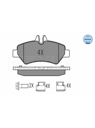 MEYLE 0252919019 | Fren Balatası Spr-906-Crafter Arka
