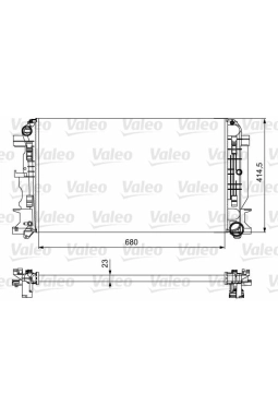 VALEO 734926 | Radyatör 06-Sprinter-Ac