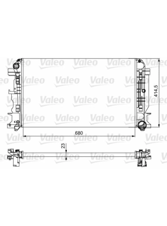 VALEO 734926 | Radyatör 06-Sprinter-Ac
