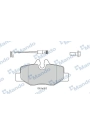 MANDO MBF015209 | Fren Balata Arka 04 > Vito 2.2-3.2-119-122-123