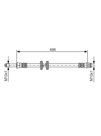 BOSCH 1987481006 | Fren Hortumu On 03-Vito-Viano.639