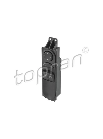 TOPRAN 409043 | Cam Açma Düğmesi Mercedes Viano (W639) Ön Sol Siyah