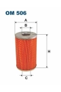 FILTRON OM506 | Yağ Filtresi W114 68-76 W115 68-77 W111 67-71 C123 77-80 S123 78-82
