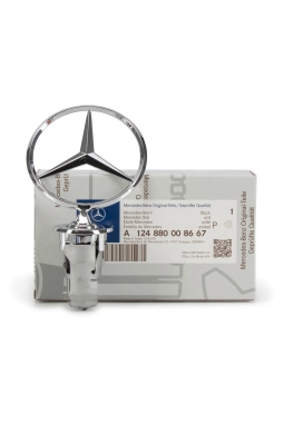 MERCEDES-BENZ A124880008667 | Motor Kaput Yıldızı W123-W124-W126-W201 Komple Orijinal