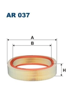FILTRON AR037 | Hava Filtresi W124 85-92 S124 86-92 W126 86-91 W463 89-93