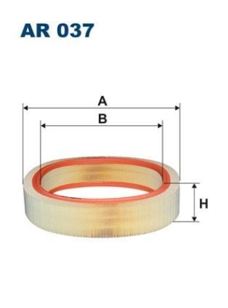 FILTRON AR037 | Hava Filtresi W124 85-92 S124 86-92 W126 86-91 W463 89-93