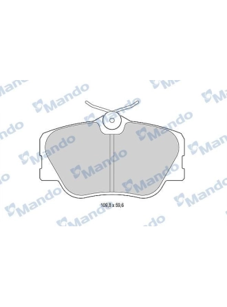 MANDO MBF015073 | Fren Balata Ön <97 E.S-W124