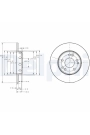 DELPHI BG2314 | Fren Diski Ön Mecedes W124 85-95 124 Coupe (C124) 87-93230 Ce (124.043) 300 Ce 230 Ce Cat (124.043) 300 Ce (124.050) 220 Ce (124.042) 230 Ce (124.043) 124 Sedan (W124) 84-93200 (124.020) 200 (124.020) 200 E (124.021) 200 E (124.021) 2