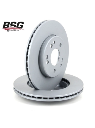 BSG 60-210-022 | Mercedes W124 Kasa Ön Fren Disk Takımı Hava Kanallı
