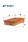 FILTRON AP010-1 | Hava Filtresi W124 92-93 S124 92-93 C124 93-97 A124 93-98