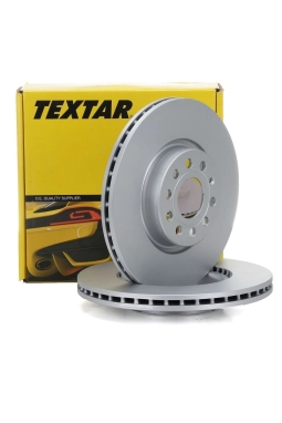 TEXTAR 92031900 | Mercedes W124 Kasa E200 Ön Fren Disk Takımı Hava Kanallı