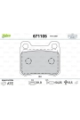 VALEO 671105 | Fren Balata Arka <94 E.S-W201 190E-D