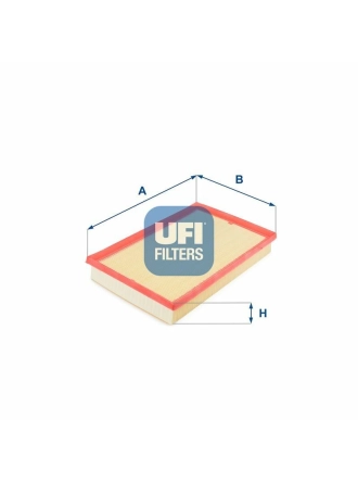 UFI 30.158.00 | Hava Filtresi 01-Golf.4 1.6 16V-Polo 1.4-16V