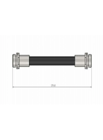 CAVO C800.544.A | Fren Hortumu Arka Golf IV 98-Bora 98-Polo III IV Classic / A3 96-S3 98- | 2 Adet