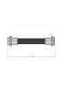 CAVO C800.544.A | Fren Hortumu Arka Golf IV 98-Bora 98-Polo III IV Classic / A3 96-S3 98- | 2 Adet